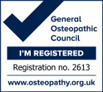 General Osteopathic Council Registration Logo